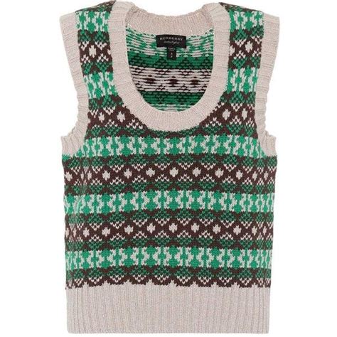 burberry cashmere sweater vest